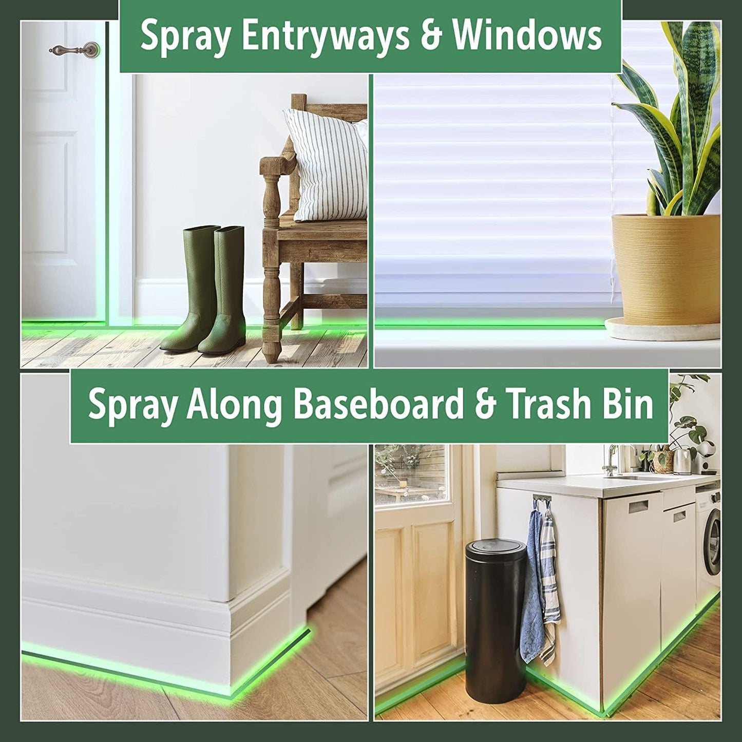 Indoor Pest Control Spray – Effective Against Cockroaches & Bedbugs, Safe & Natural