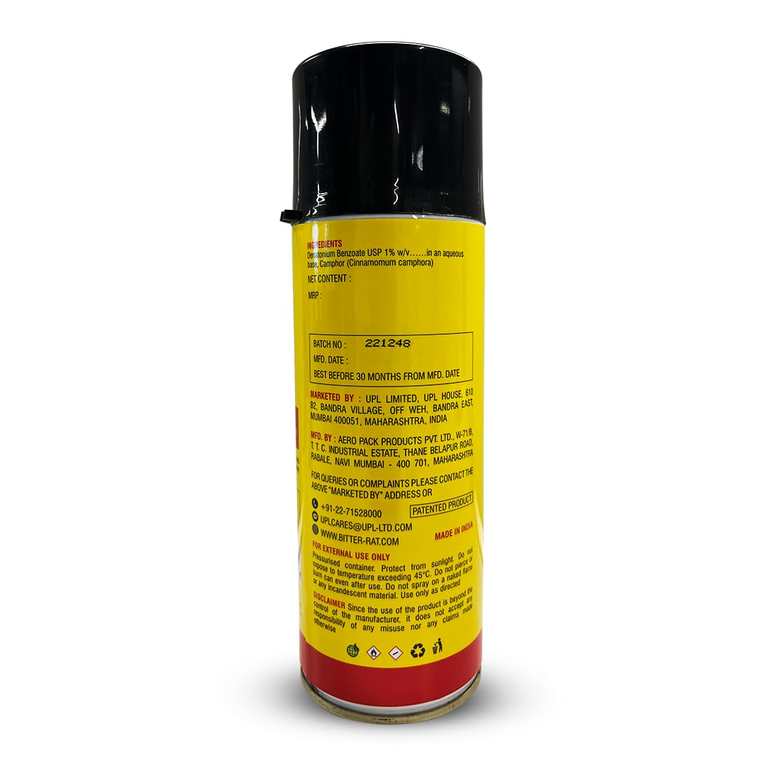Rat Repellent Spray – Humane, Non-Toxic, 60 Days Protection