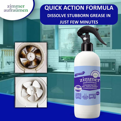 Heavy-Duty Grease & Dirt Cleaner – Effortless Kitchen & Griddle Cleaning